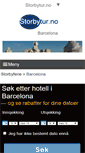Mobile Screenshot of barcelona.storbytur.no